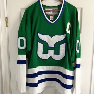 Ron Francis #10 Hartford Whalers Jersey CCM "Vintage Hockey" Collection Size 52